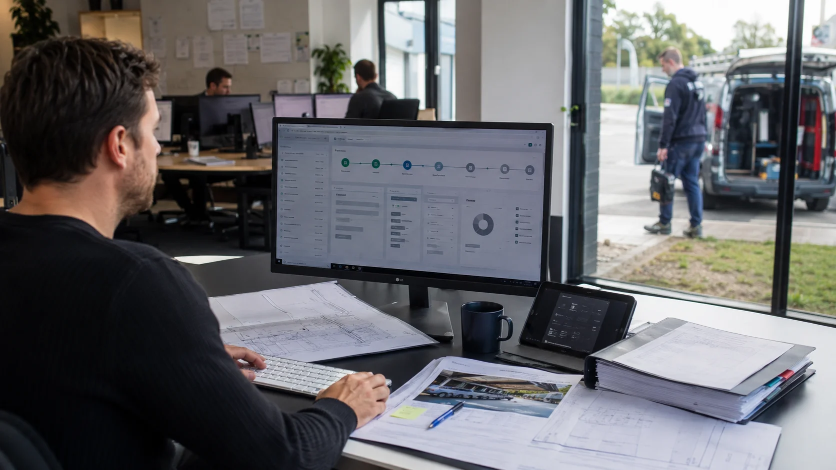 Van aanvraag tot service: één doorlopende flow voor projectbedrijven